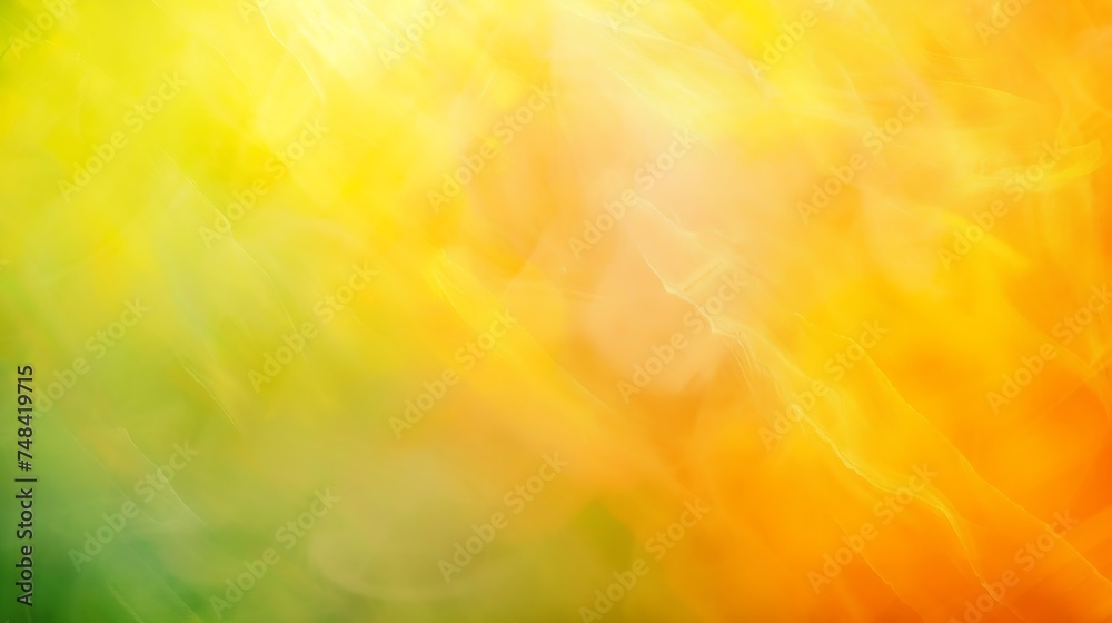 Fototapete yellow coral orange lemon lime green abstract texture background color gradient bright colorful mult