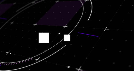 Image of data loading ring over scope scanning