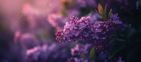 Fototapeten Beautiful Lila Flowers Background Wallpapers in Various Shades for Desktop and Mobile Screens © 2rogan