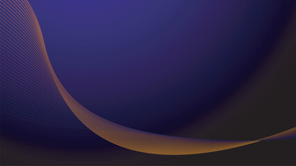 Dark Blue Abstract background wallpaper  with curve line vector image for backdrop or presentation
