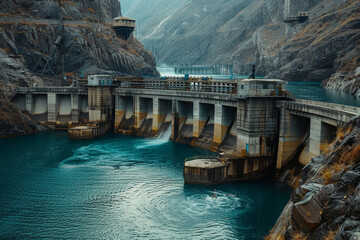 Photo of hydropower plants