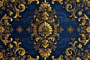 Luxury golden pattern. Decorative vintage vector frame. Leafy ornament. Border for monogram