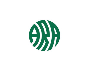 ARA logo design vector template © xcoolee