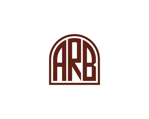 ARB Logo design vector template