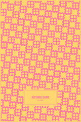 general table cloth pattern with endless cute rectangle shape