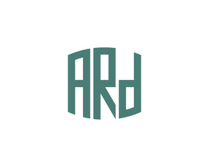 ARD logo design vector template