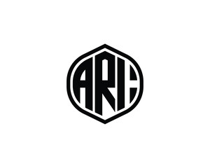 ARI logo design vector template