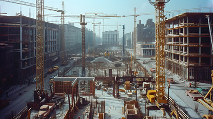 Constructing visual elements from complex data. 3d graphs growing. wide format