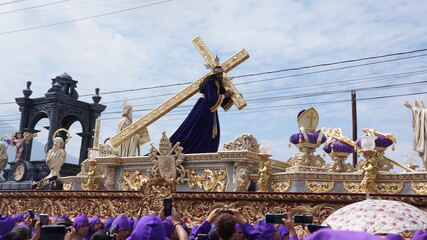 1st Sunday of Lent, Jesus Nazareno de la Salvación. Antigua Guatemala