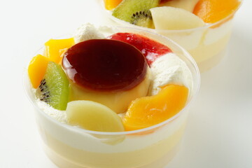 プリンアラモード