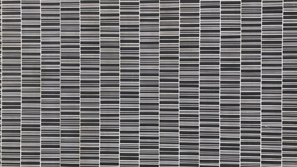 Modern black and white stripe pattern texture