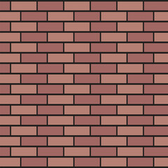 Obraz premium red brick wall background