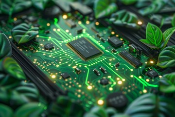 Obraz premium Green technology. Green technology