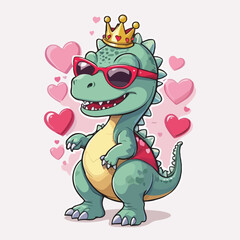 Obraz premium funny dragon