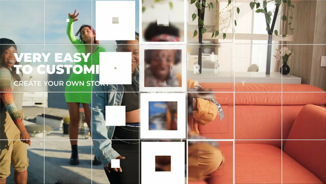 Grid Modern Slideshow AE