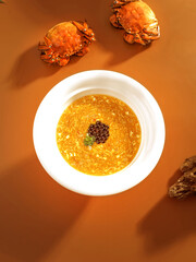 Huaiyang cuisine is one of the four traditional Chinese cuisines, originating from Yangzhou and Huai'an. Exquisitely plated dishes in the kitchen