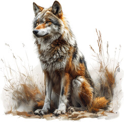 Obraz premium Mexican Wolf