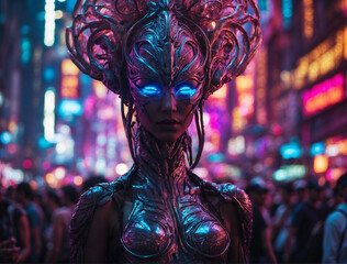 carnival mask at night
