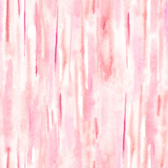 Delicate pink fabric texture, watercolor seamless pattern with vertical texture, decoration abstract print for textile, wallpapers or backgrounds.