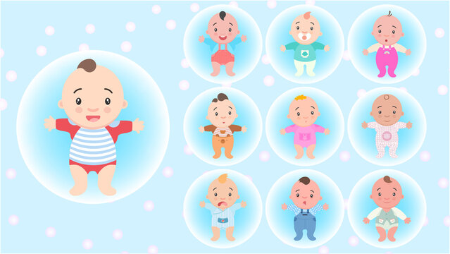 Cute Baby Characters