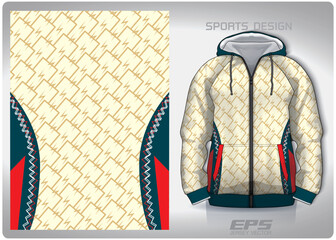 Vector sports hoodie background image.Luxurious gold green lightning pattern design, illustration, textile background for sports long sleeve hoodie,jersey hoodie.eps
