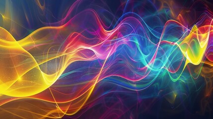 Fototapeta premium Renewable Energy Certificates (RECs) transforming into vibrant glowing energy fields