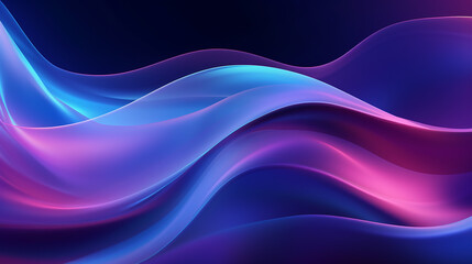 Fototapeta premium holography wave background. 