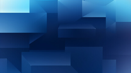 Obraz premium abstract blue square background. technology futuristic digital graphic concept blue square, line technology Wireframe background with plexus effect.