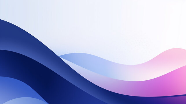 abstract Colorful template banner with gradient color. Design with square shape, wave, line and white background.