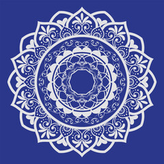 Luxury mandala arabesque islamic wedding creative abstract mandala ramadan design