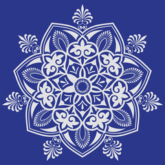 Luxury mandala arabesque islamic wedding creative abstract mandala ramadan design