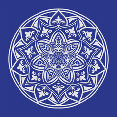 Luxury mandala arabesque islamic wedding creative abstract mandala ramadan design