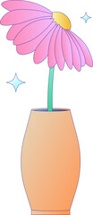 Spring Flower with Vase