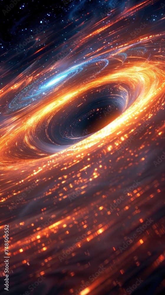 Canvas Prints exploring the vastness of space. journey into the depths of the universe. amidst the boundless cosmo