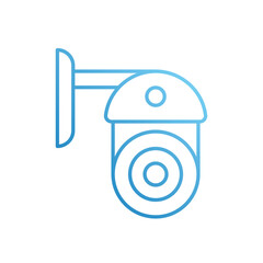 Cctv icon vector stock illustration