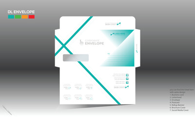envelope for corporate and any use