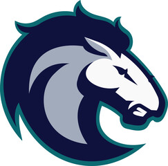 horse Logo design, horse sport logo vector , horse head illustration vector drawing, Mascot Brave horse Logo design any kind of graphic work, using the concept of a horse's head, Esport game logo icon