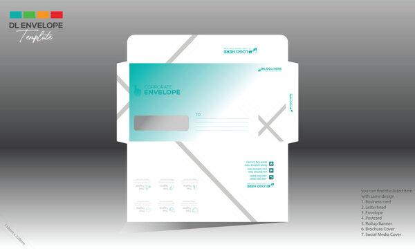 envelope for corporate and any use