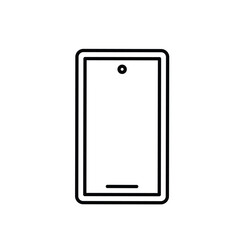 Smartphone icon vector stock illustration