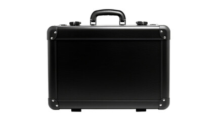 Suitcase on isolated on transparent png background. Generative ai	
