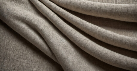 Fototapeta premium Whispering Secrets: a Close-Up of Linen Elegance