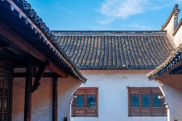 Wuzhen ancient town scenery in China