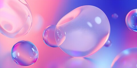 Mesmerizing Dance of Light and Liquid Forms