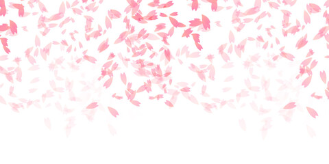 桜　和柄　水彩　背景