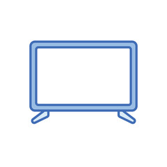 Smart Tv icon vector stock illustration
