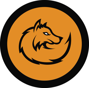 wolf logo design, wolf mascot logo, Tribal Wolf Tattoo,wolf head illustration vector drawing, Brave wolf head mascot Logo design. Vector Template Illustration Design. Mascot Brave wolfy Logo design