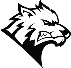 Tribal wolf tattoo, Wolf Howling Artwork design, side view wolf tattoo Illustration, Wolf Vintage Logo Stock Vector for anyone of graphic work, wild head wolfy fierce face logo design inspiration