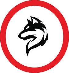 wolf logo design, wolf mascot logo, Tribal Wolf Tattoo,wolf head illustration vector drawing, Brave wolf head mascot Logo design. Vector Template Illustration Design. Mascot Brave wolfy Logo design