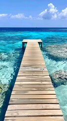 Fototapeta premium a postcard for a beach holiday, an advertising brochure of a seaside resort, summer, sun, sea, ocean