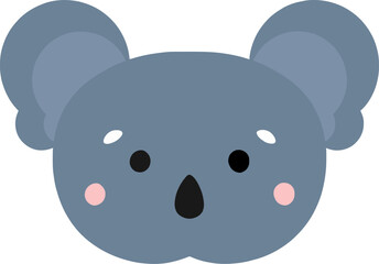 Kawaii character Koala vector